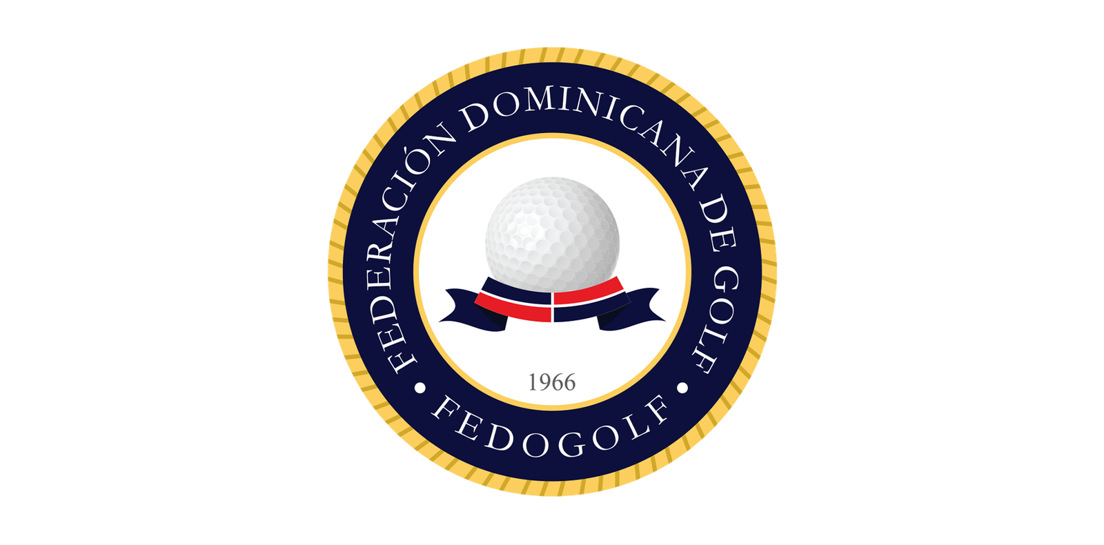 Logo Federaci'on Dominicana de Golf